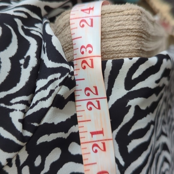 XL  Milano Black & White Blouse - Picture 10 of 10